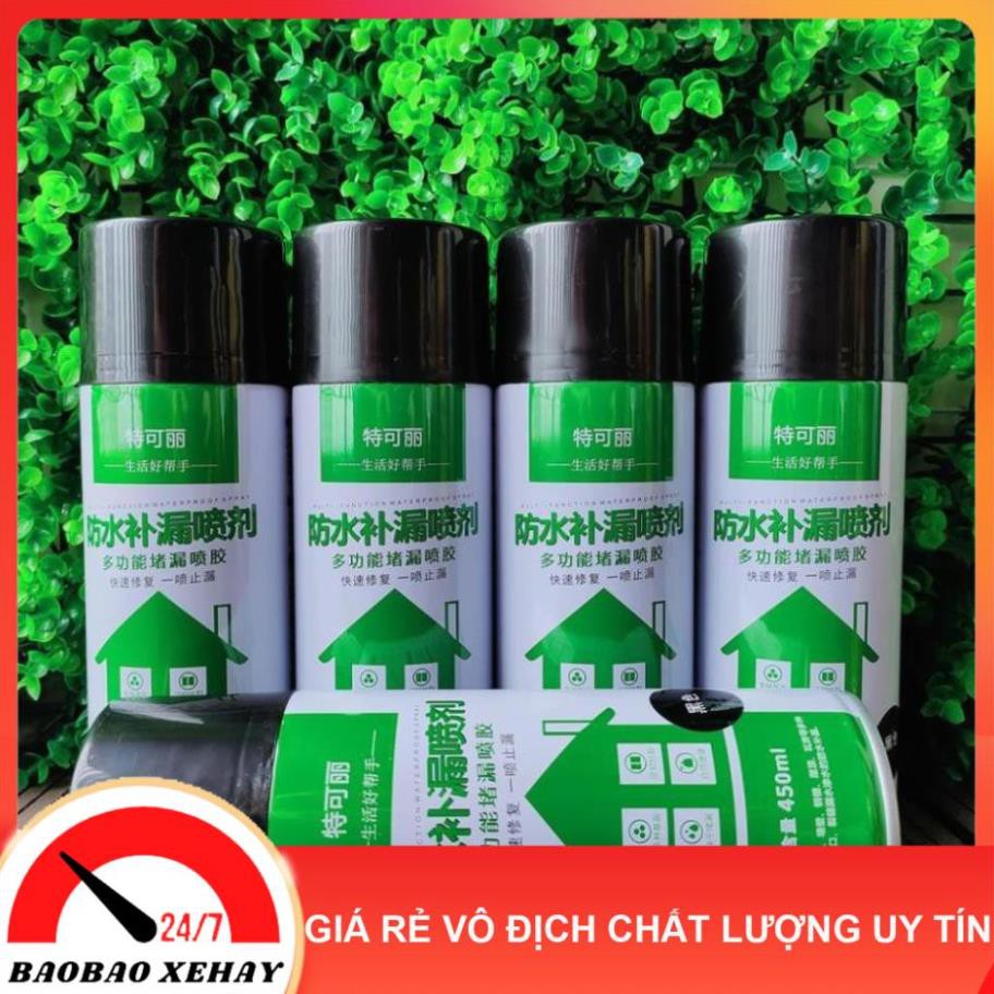 [FREESHIP EXTRA] Sơn Chống Thấm Tường Nhà, Chống Thấm Nước, Chống Thấm Bể Cá, Mái Nhà, Mái Tôn – TECLI 450ML - SANTA