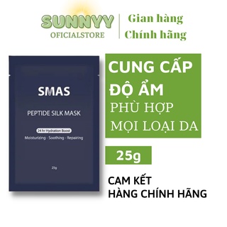 Mặt nạ cấp ẩm, phục hồi da smas peptide silk mask 24h hydration boost 25g