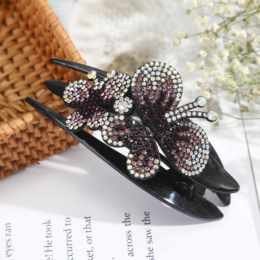 Kẹp Tóc Hình Bướm Đính Đá Hợp Thời Trang Cho Nữ