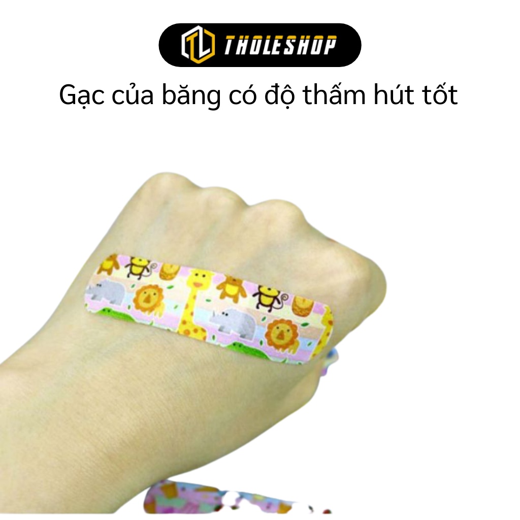 Băng Cá Nhân - Combo 100 Miếng Băng Cá Nhân Hàn Quốc, Hoạt Hình Đáng Yêu 6507