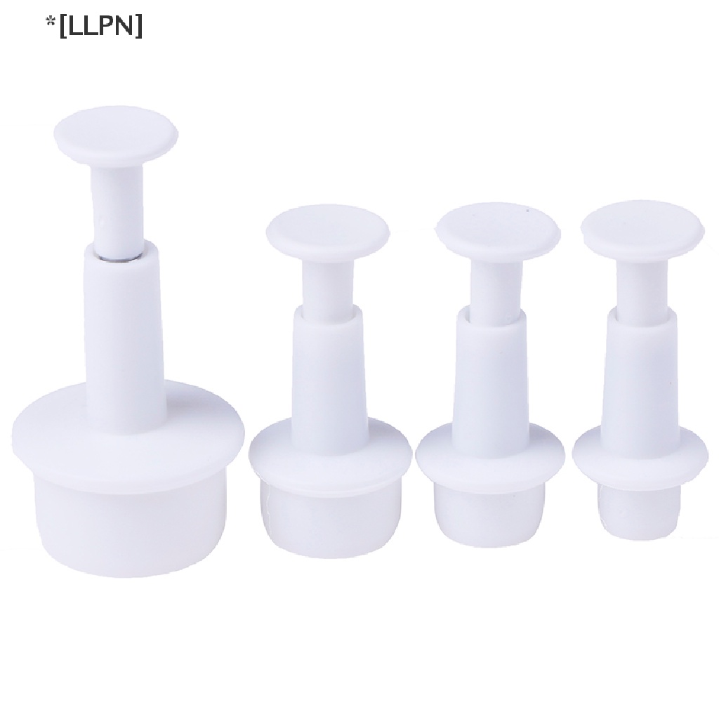 Set 4 Khuôn Tròn Làm Bánh Quy Trang Trí Cho Nhà Bếp
