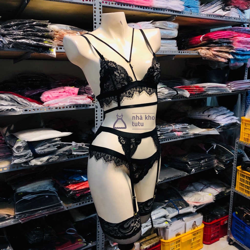 Set đồ lót cosplay badgirl L103 Nhà Kho TuTu | BigBuy360 - bigbuy360.vn