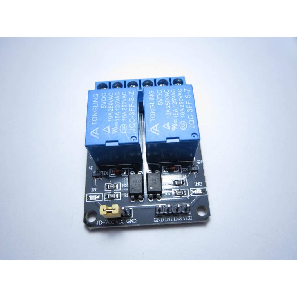 Module relay 5V 2 kênh chất lượng cao