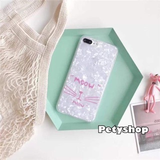 Ốp dẻo ánh xà cừ thỏ iPhone 7Plus/8Plus/X