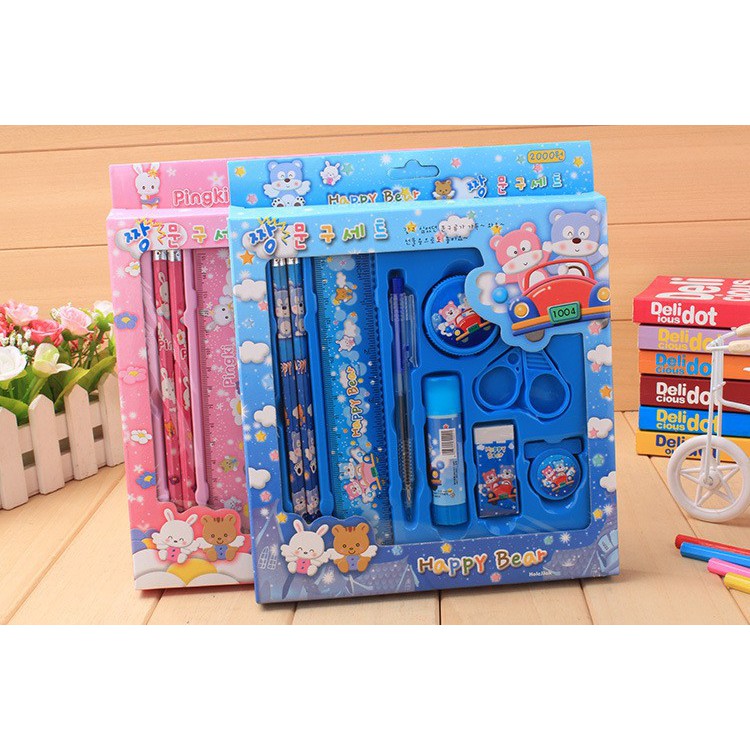 Bộ dụng cụ học tập cute cho bé - hbh