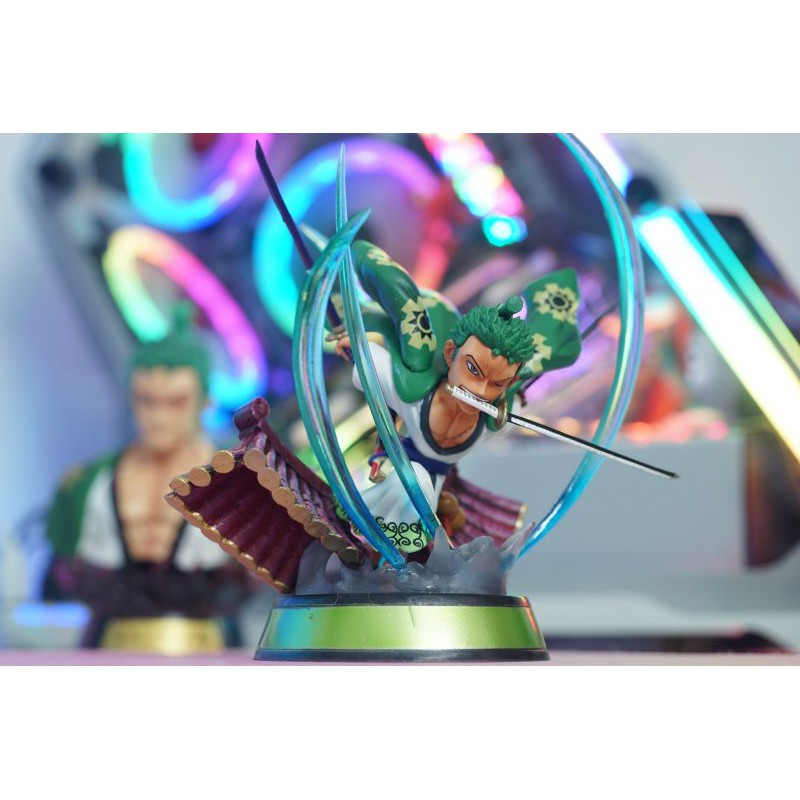 MÔ HÌNH ZORO CHIBI VUNG KIẾM 11CM