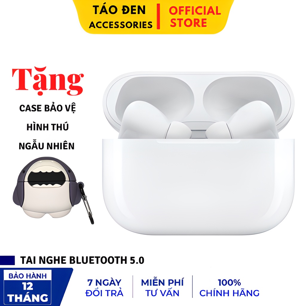 Tai nghe bluetooth Apro bản gốc 1:1, đầy đủ chức năng - chống ồn, xuyên âm, định vị, đổi tên - hàng đẳng cấp, bh 12t