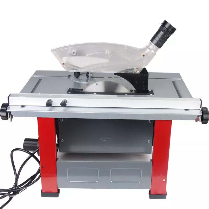 Máy cưa bàn trượt mini lưỡi cắt điều chỉnh linh hoạt có chân đế
