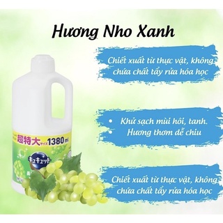 Nước rửa chén bát Kao hàng nội địa Nhật