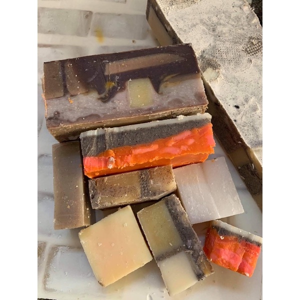 [Tặng 2 túi lưới]  Set 1kg ~ 1.1kg Xà phòng handmade Dầu Dừa Coco secret thảo mộc - Xà phòng sinh dược Coco Secret