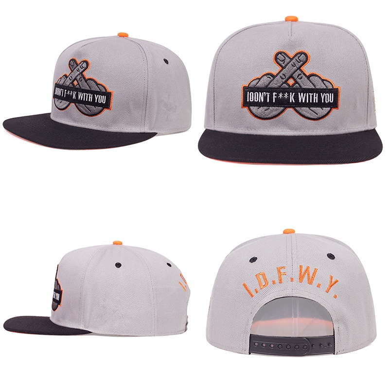 Nón Lưỡi Trai Thêu Chữ Phong Cách Hip hop Cá Tính
