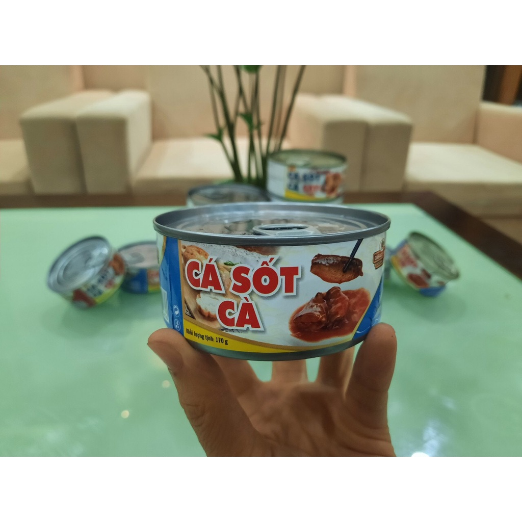 [Cá hộp} Cá sốt cà ngon, tiện lợi 170gr - thực phẩm Dabaco Food