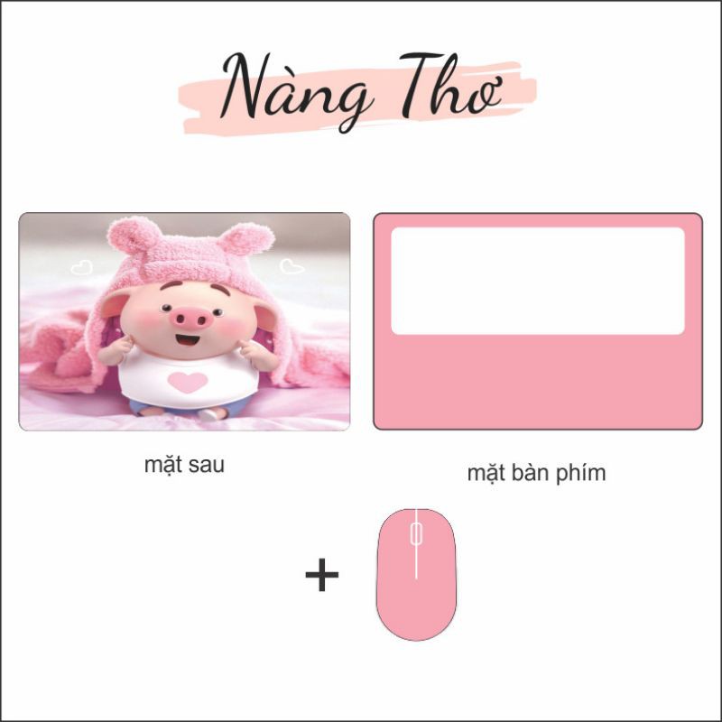 Decal dán laptop 3D siêu CUTE_ nàng thơ