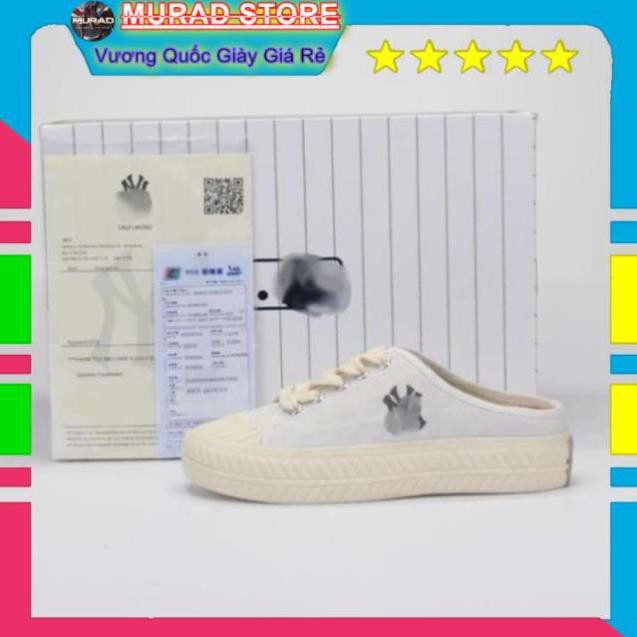 [TẶNG TẨY VỆ SINH+TẤT] Sục đạp gót N Y trắng LAL1 | BigBuy360 - bigbuy360.vn