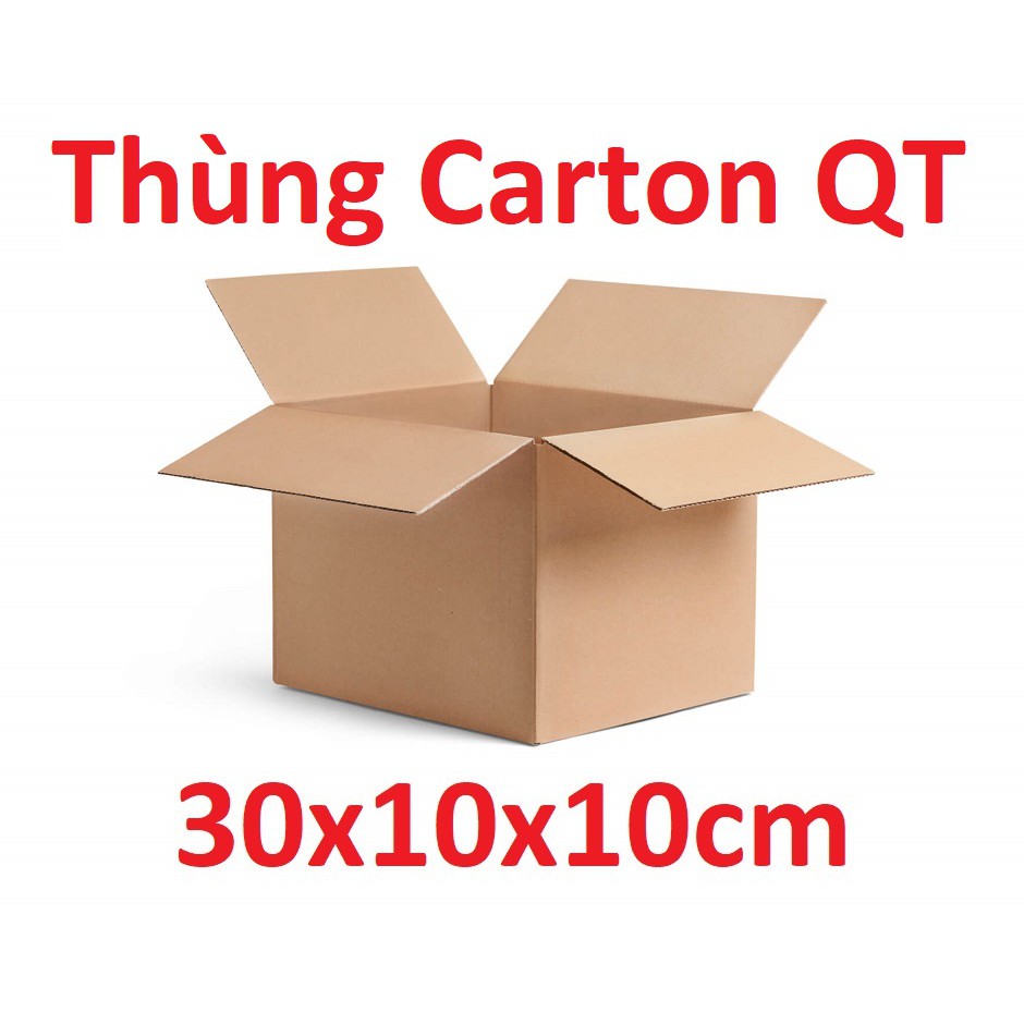 30x10x10 cm - 1 hộp carton đóng hàng