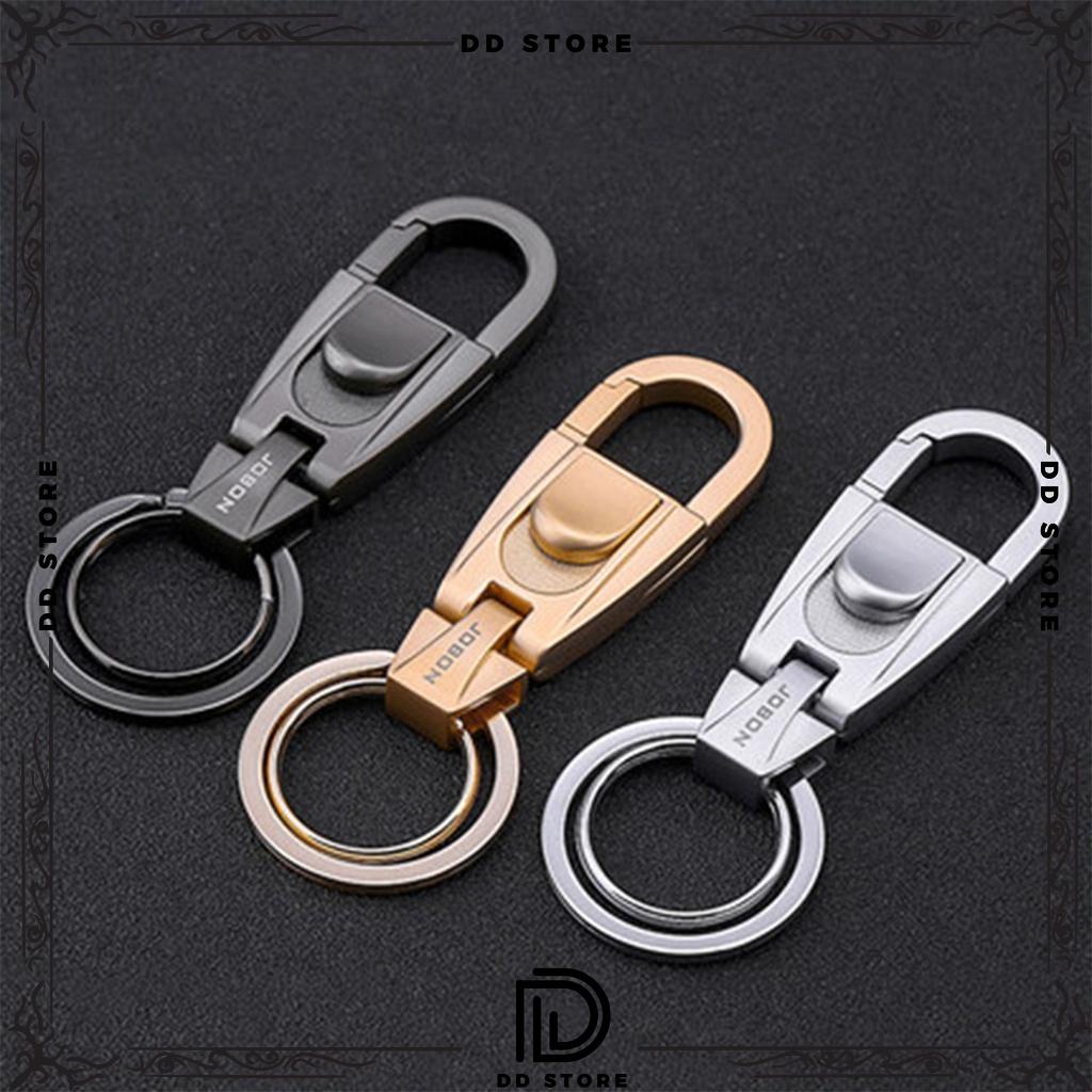 Móc khóa ô tô, xe máy cao cấp chính hãng JOBON ZB-071 - có hộp đựng làm quà tặng