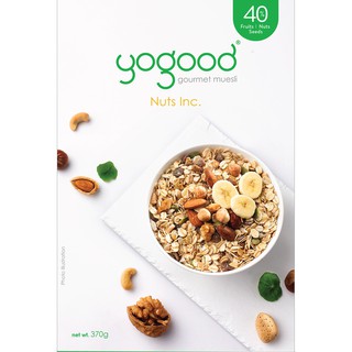 Ngũ cốc nguyên hạt mix hỗn hợp hạt các loại Yogood - Yogood Nuts Inc. - Hộp 370g