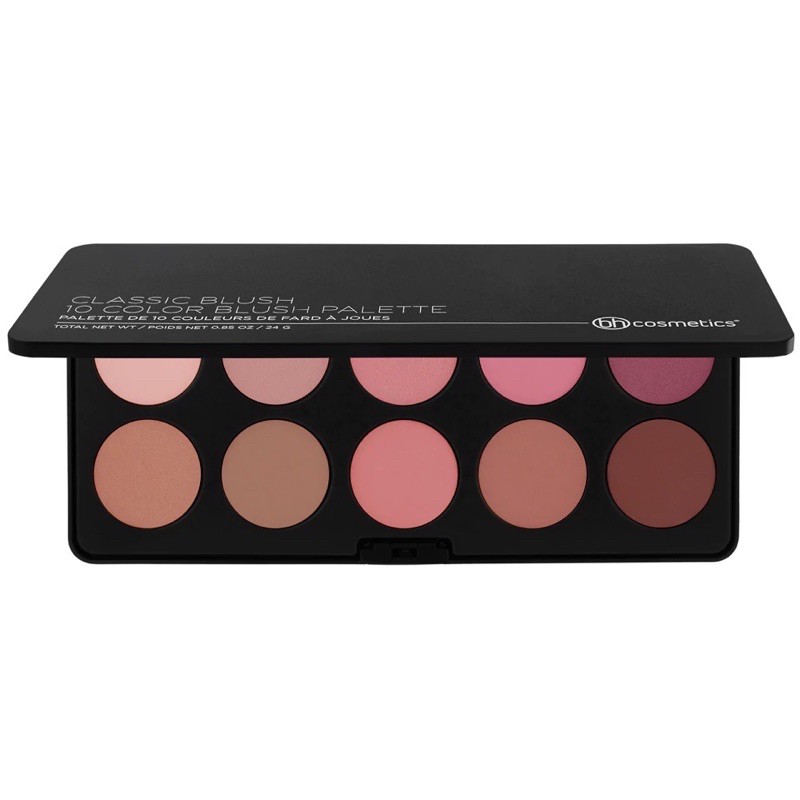 [BILL US] Bảng phấn má 10 ô BH Cosmetics Glamorous Blush / Classic Blush Palette