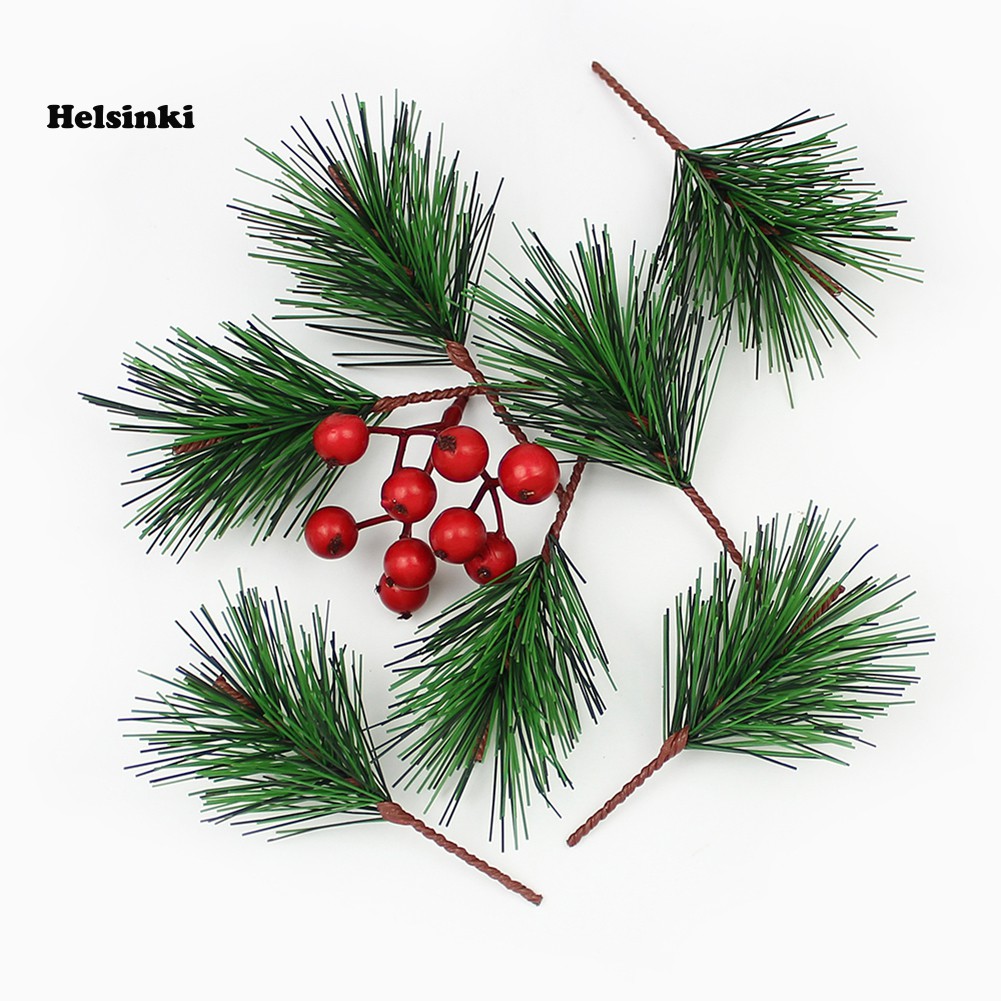 Set 10 Nhánh Cây Thông Giả Trang Trí Giáng Sinh