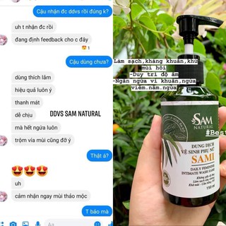 Dung Dịch Vệ Sinh Phụ Nữ Sami Sam Natural