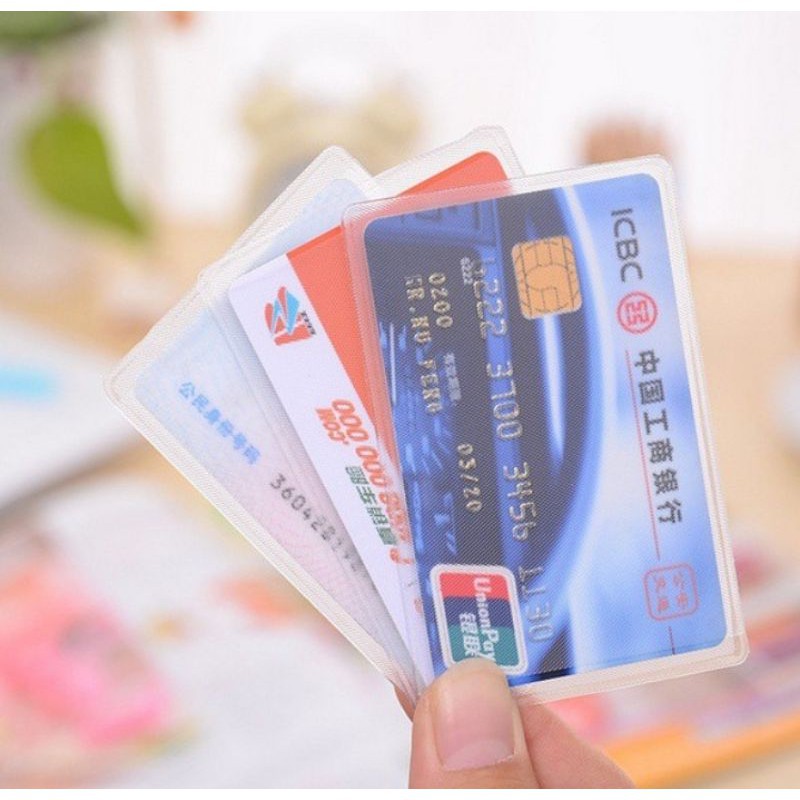 Set 5 miếng bọc, vỏ đựng thẻ ATM