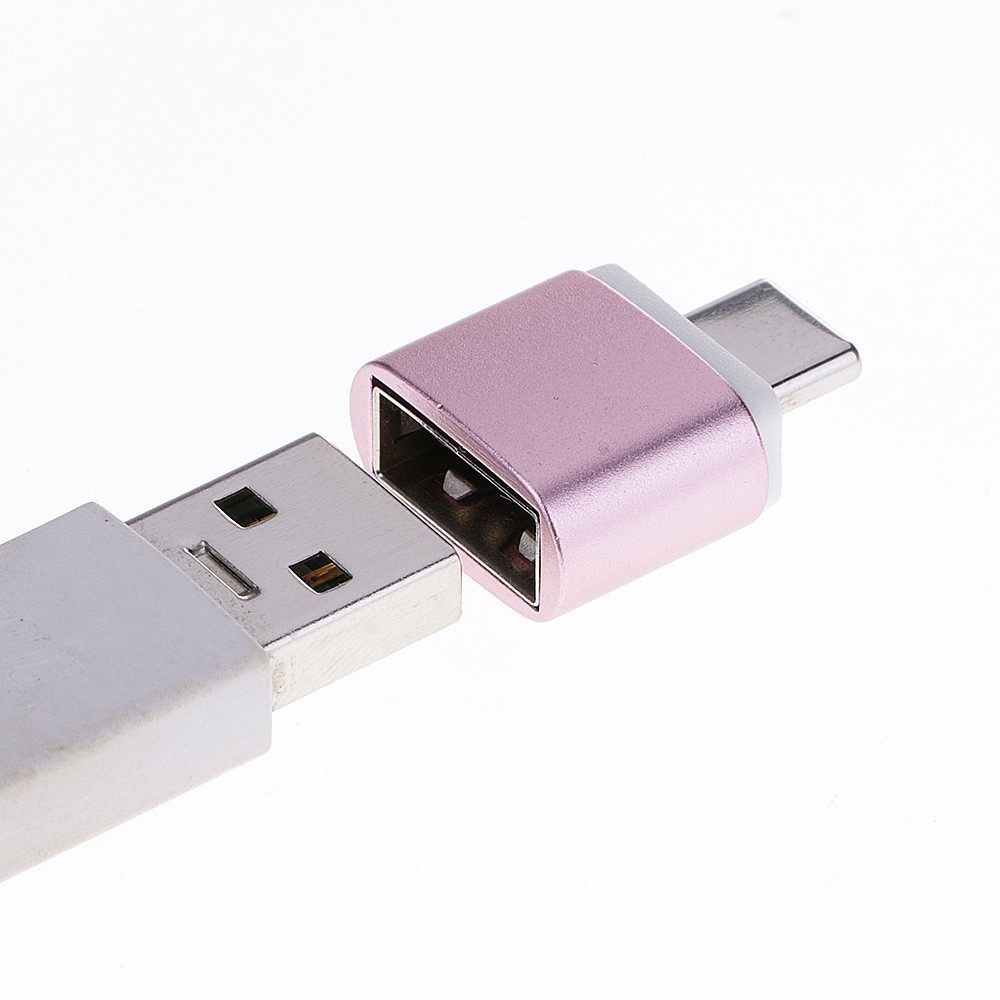 Đầu chuyển đổi từ cổng Micro USB sang USB-C Type-C + USB OTG  bán lỗ