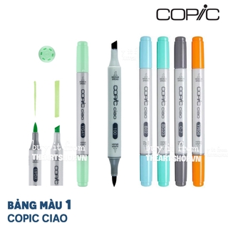 (P1)Bút marker COPIC Ciao (Bán lẻ) - COPIC Ciao marker (Single)