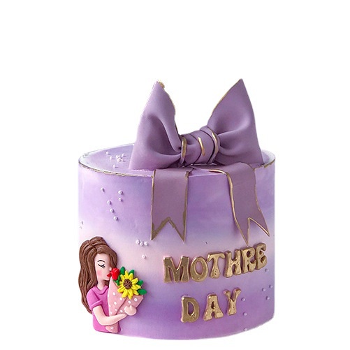 Que Cắm Trang Trí Bánh Sinh Nhật In Chữ Happy Mother's Day