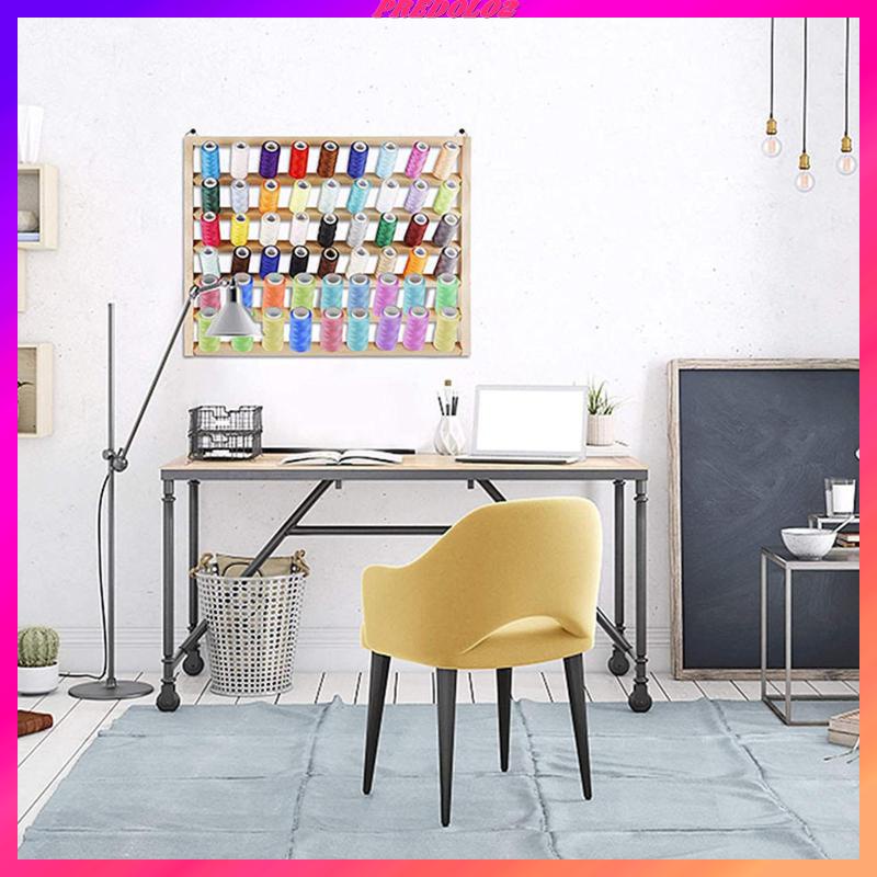 Giá Đỡ 54 Cuộn Chỉ Thêu Treo Tường Tiện Dụng Predolo2