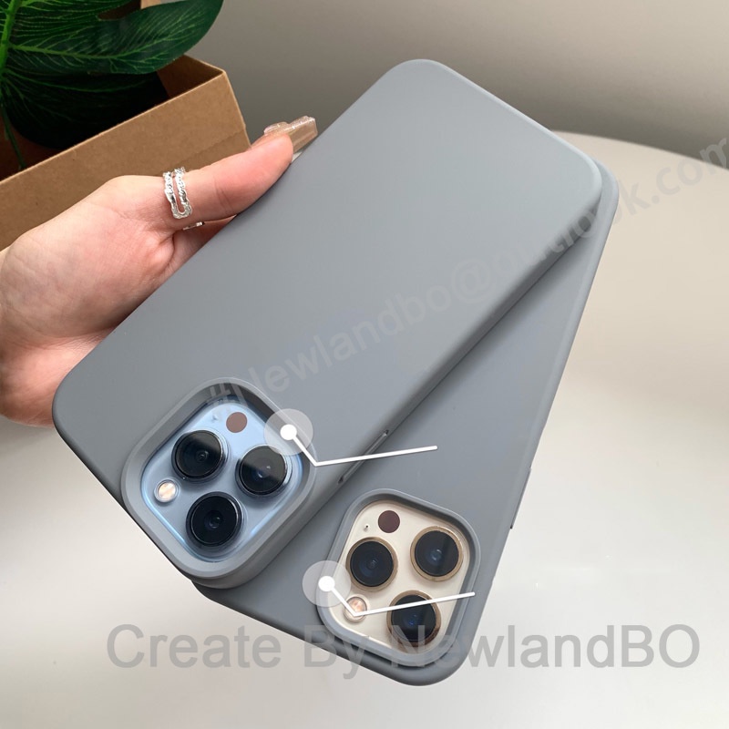 Ốp Điện Thoại Silicon Cao Su Màu Hồng / Tím Cho iPhone13 14 Pro max 12Pro 13Pro 12Promax 13Mini 12mini i11 XR Xsmax 7Plus 11Promax