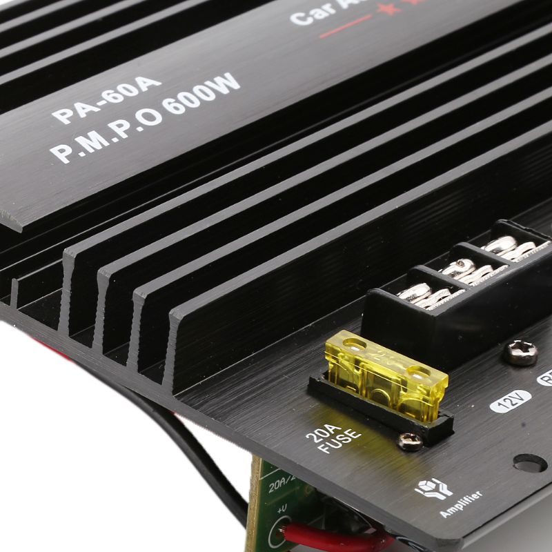 Bảng Mạch Khuếch Đại Âm Thanh PA-60A 12V 600W Chuyên Dụng Cho Xe Hơi