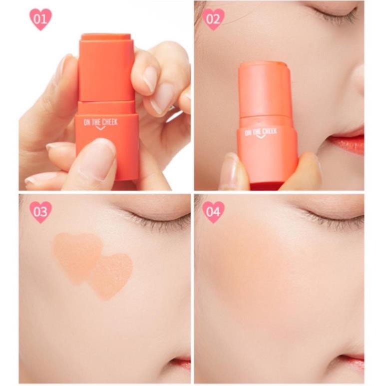 Phấn Má Hồng Dạng Thỏi A'PIEU Heart On The Cheek 5.5g | BigBuy360 - bigbuy360.vn