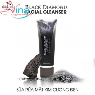 SỮA RỬA MẶT KIM CƯƠNG ĐEN HƯƠNG THỊ BLACK DIAMOND FACIAL CLEANSER 120ML