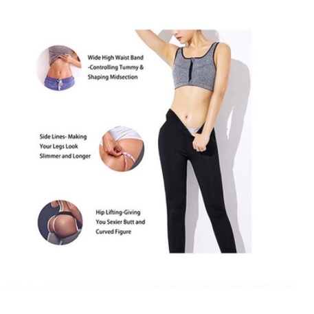 Quần Tập Gym Dáng Dài Giảm Eo, Mỡ Bụng Hiệu Quả