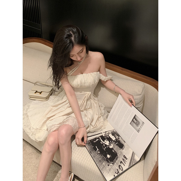 Jane Đầm dự tiệc xòe  cổ tích Vintage ngọt ngào ảnh thật cuối