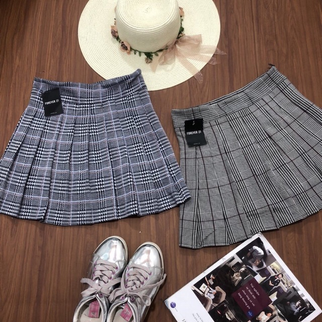 [Mã WASTUP giảm 10% tối đa 30K đơn 99K] Tennis kẻ xinh ulzzang hình thật