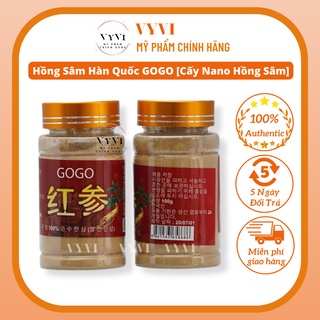 Hồng Sâm Gogo Hàn Quốc Dùng Cấy Hồng Sâm Trong Spa - Chuẩn Loại 1[ Cấy Nano Hồng Sâm]