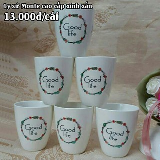 Sỉ lẻ cốc sứ monte