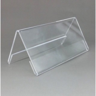 ❤️Kệ Mica chữ A 2 mặt - Biển tên chức danh  24x8cm