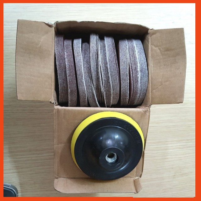 Đế nhám, Bát nhôm phi 100