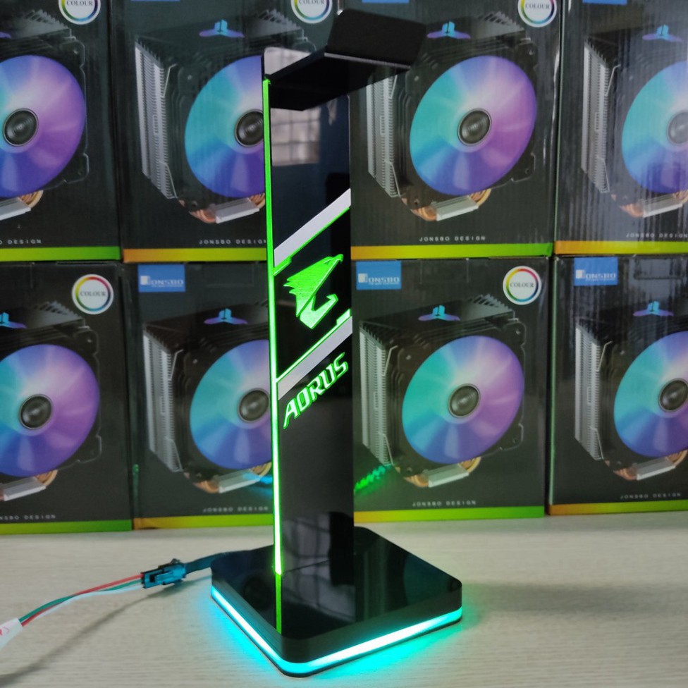 💥  Giá treo tai nghe Gaming Logo Aorus Led RGB Coolmoon | BigBuy360 - bigbuy360.vn