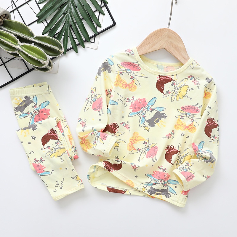 Đồ Bộ Bé Gái Dài Tay Thu Đông Chất Cotton Mềm Đẹp Lumla