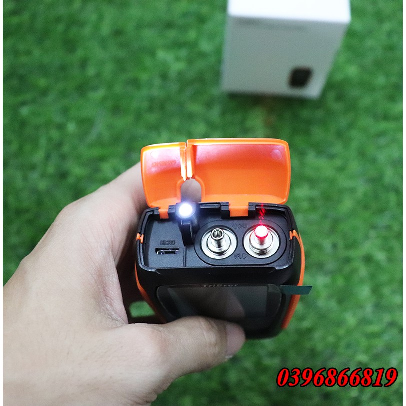 Máy đo💥FREESHIP💥Công suất quang mini TriBrer APM50NT Tích Hợp Đèn Soi - VFL 15KM -Test LAN