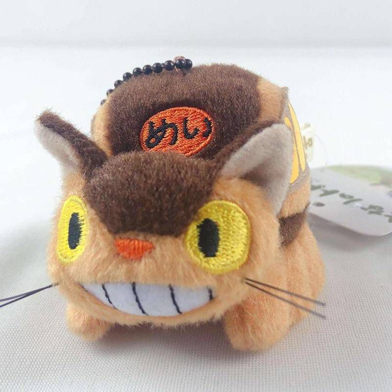 Japanese My Neighbor Totoro Cat Hayao Miyazaki Totoro Plush Doll Keychain Pendant Bag Accessories Gifts