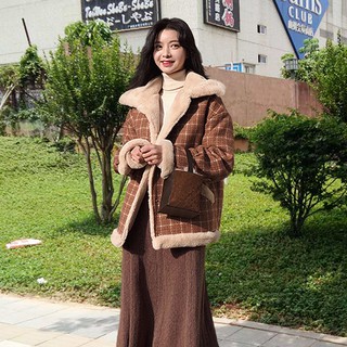 [Order] Áo khoác caro lót lông siêu mềm (có ảnh thật)