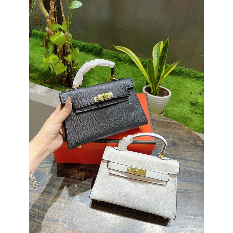 TÚI HM KELLY SIZE 19 HÀNG QUẢNG CHÂU - KÈM Ổ KHOÁ
