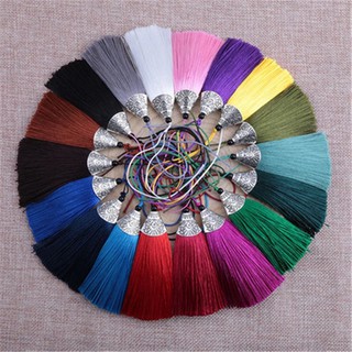 Dây treo trang trí đàn Kalimba Dây treo cổ trang nhiều màu sắc Hình rẻ quạt sợi mịn chốt inox cao cấp Phần 1