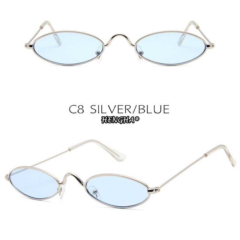 🆕Hengha🆕Kính Mát Gọng Kim Loại Phong Cách Retro Hàn Quốc