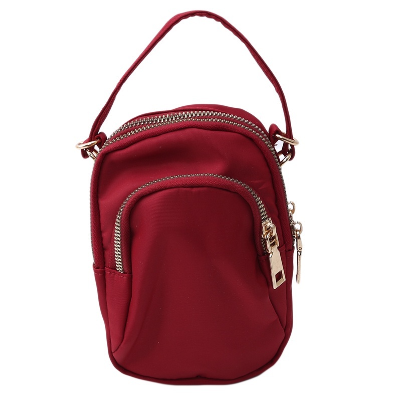 Túi đeo chéo đựng điện thoại/tiền xu/đồ dùng mini bằng vải Oxford thời trang cho nữ