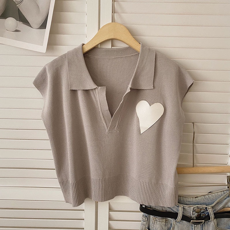 Áo Dệt Kim Sát Nách Dáng Ôm Họa Tiết Kẻ Sọc Màu Sắc Thời Trang Mùa Hè Cho Nữ